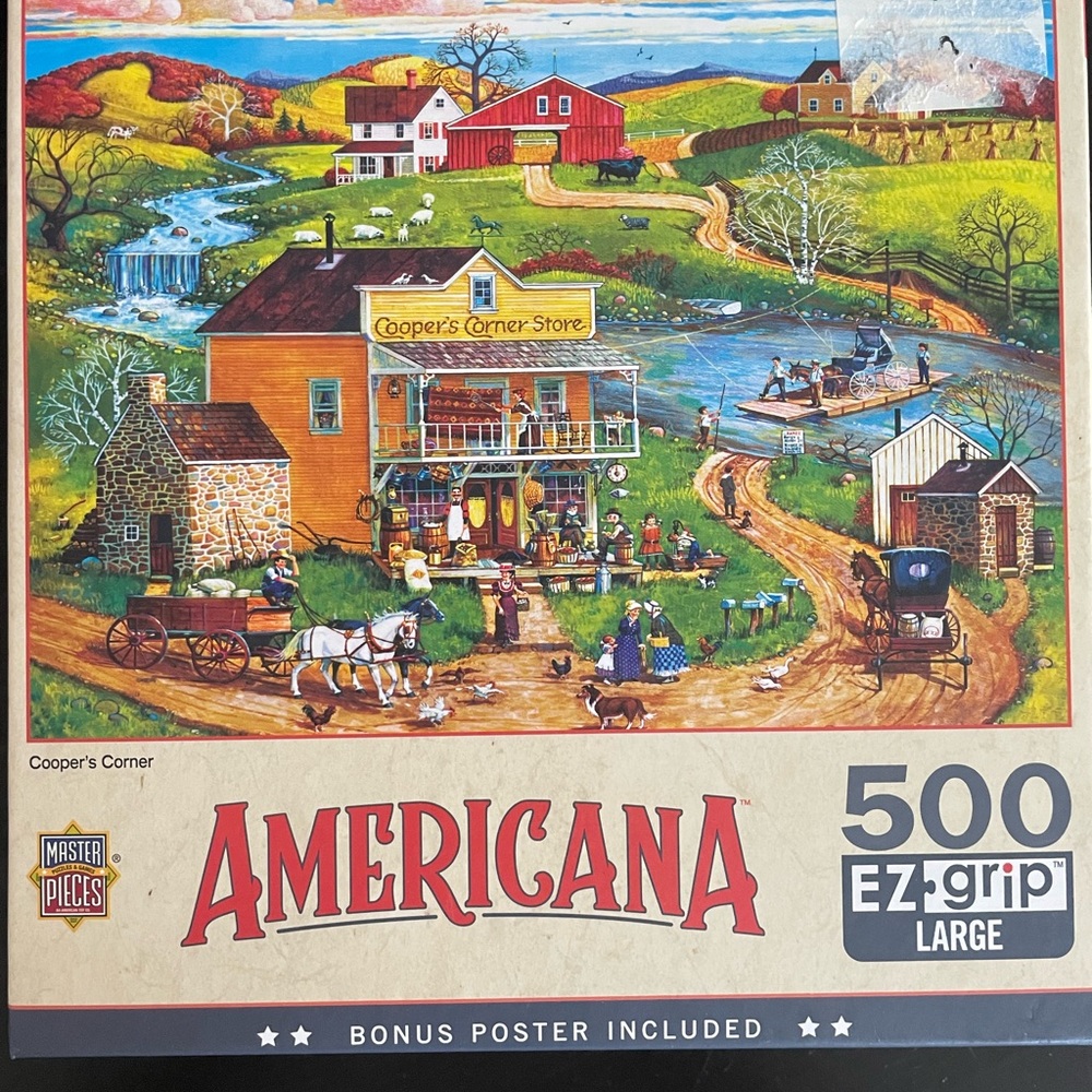 Americana 500 piece puzzle